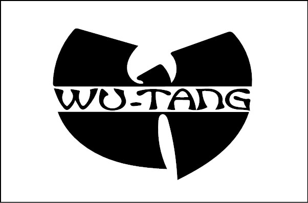 naklejki na samochód na auto logo wu tang clan