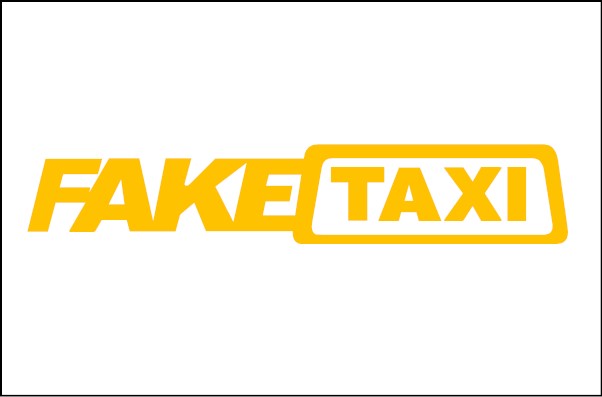 naklejka na samochód fake taxi