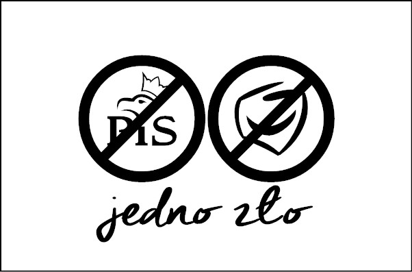 logo pis po jedno zło